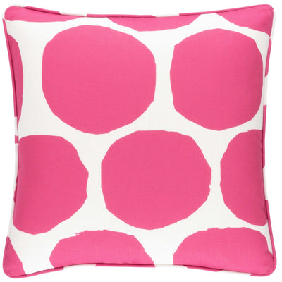 product image of on the spot fuchsia indoor outdoor decorative pillow by annie selke fr748 pil22 1 521