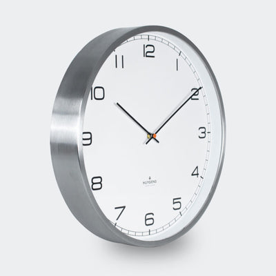 product image for One25 Silent Wall Clock White Arabic by Huygens 78