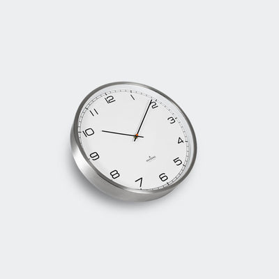product image for One25 Silent Wall Clock White Arabic by Huygens 91