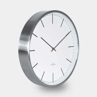 product image for One25 Silent Wall Clock White Index by Huygens 59