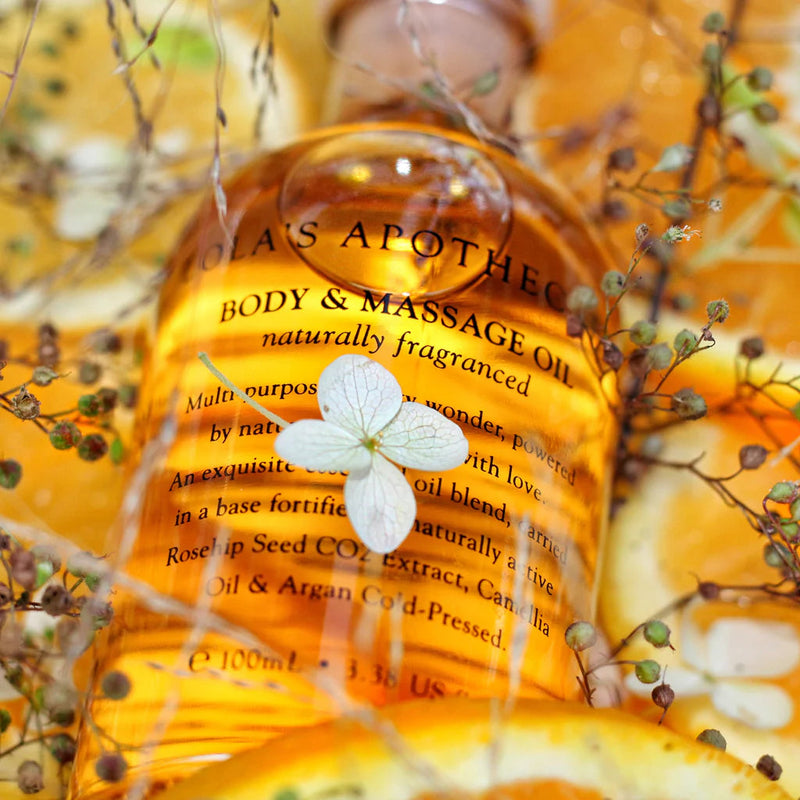 media image for lolas apothecary orange blossom body massage oil 3 261