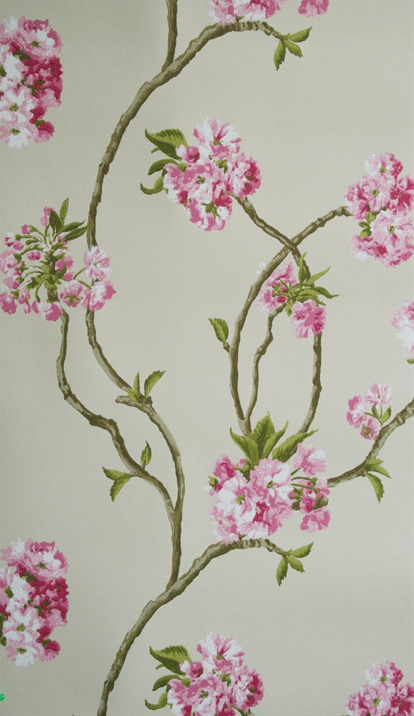 media image for Orchard Blossom Wallpaper 01 by Nina Campbell for Osborne & Little 23