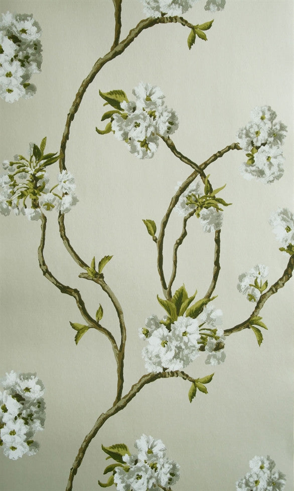 media image for Orchard Blossom Wallpaper 05 by Nina Campbell for Osborne & Little 256