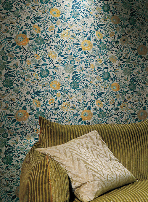 media image for Oriental Garden Wallpaper by Missoni Home for York Wallcoverings 235