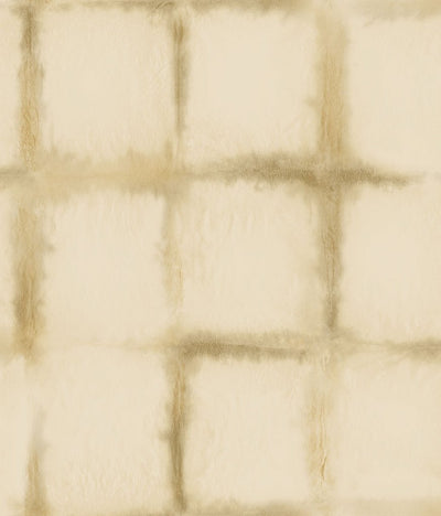 product image of sample origami wallpaper in gold and cream from the transition collection by mayflower 1 543