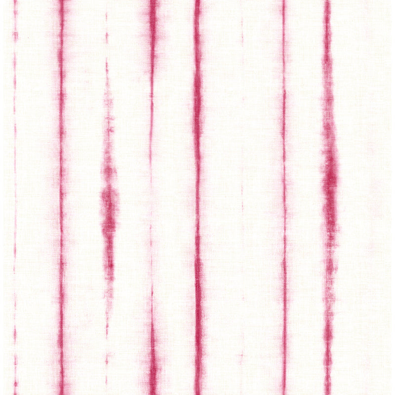 media image for Orleans Shibori Faux Linen Wallpaper in Pink from the Pacifica Collection by Brewster Home Fashions 258
