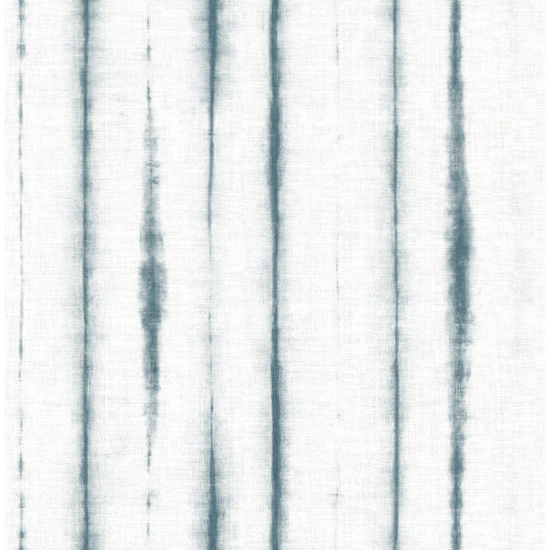 media image for Orleans Shibori Faux Linen Wallpaper in Teal from the Pacifica Collection by Brewster Home Fashions 296
