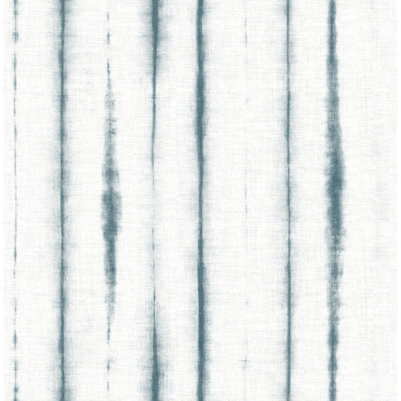 media image for Orleans Shibori Faux Linen Wallpaper in Teal from the Pacifica Collection by Brewster Home Fashions 211