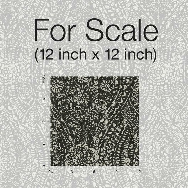 media image for Ornate Ogee Peel & Stick Wallpaper in Black by RoomMates for York Wallcoverings 272