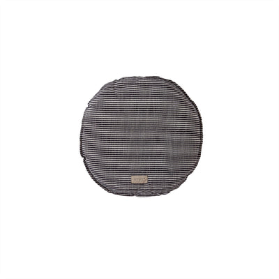 product image for outdoor kyoto cushion round black white 1 61