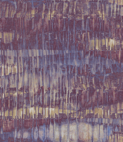 product image of Oxide Wallpaper in Blue, Purple, Gold from the Aerial Collection by Mayflower Wallpaper 573