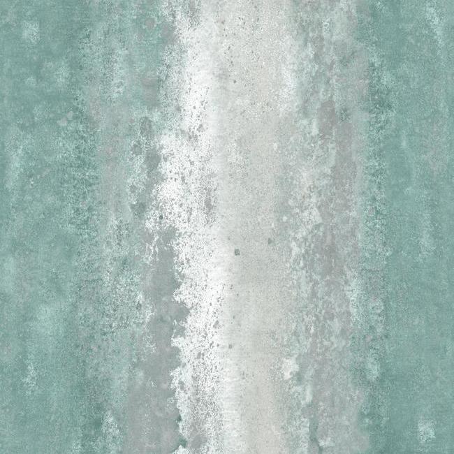 media image for Oxidized Metal Peel & Stick Wallpaper in Blue by RoomMates for York Wallcoverings 291