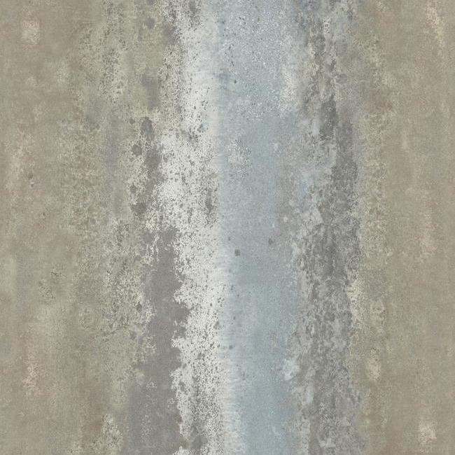 media image for sample oxidized metal peel stick wallpaper in grey by roommates for york wallcoverings 1 21