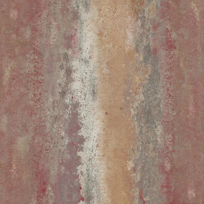 product image for Oxidized Metal Peel & Stick Wallpaper in Red by RoomMates for York Wallcoverings 65