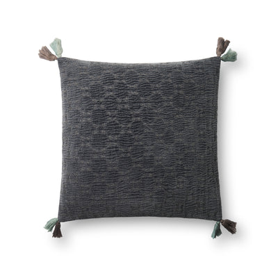 product image of Charcoal Pillow by Loloi 573