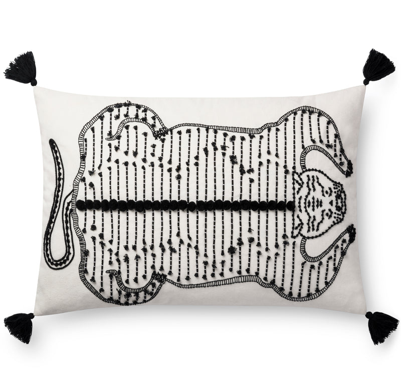 media image for White & Black Pillow by Justina Blakeney 230