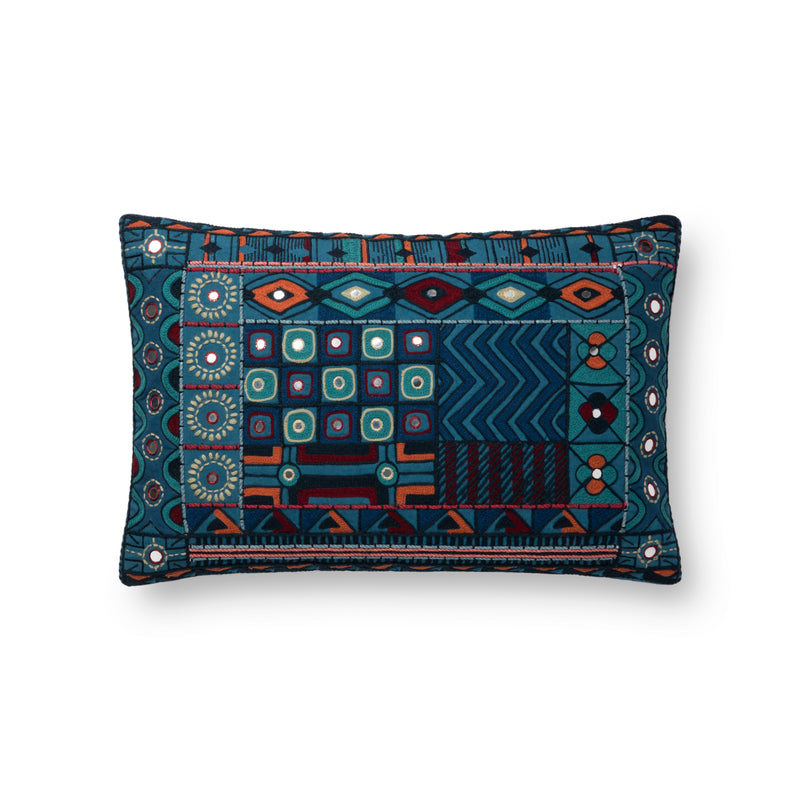 media image for Blue & Multi Pillow by Justina Blakeney 239