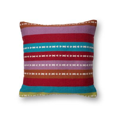 product image of Multi Colored Indoor/Outdoor Pillow by Loloi 576