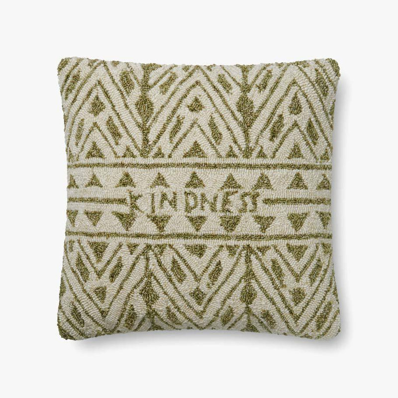 media image for Green & Ivory Pillow 267