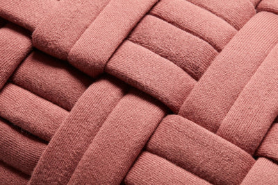 product image for Woven Pink Pillow - Open Box 3 55