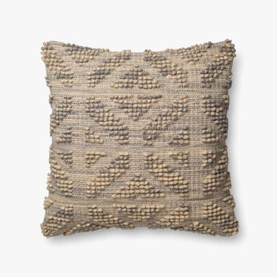 product image of ed pillow in grey multi by ellen degeneres for loloi 1 1 517