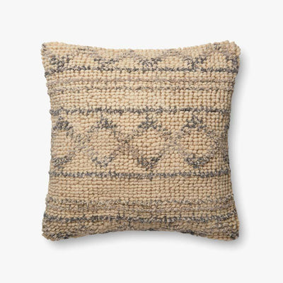 product image for ed pillow in blue natural by ellen degeneres for loloi 1 8