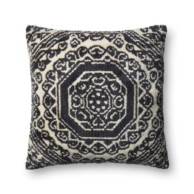 product image for Black & White Pillow by Loloi 52