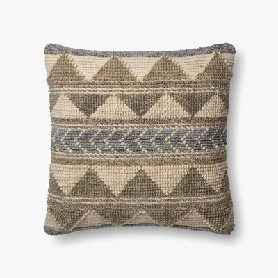 product image of ed pillow in grey ivory by ellen degeneres for loloi 1 1 591