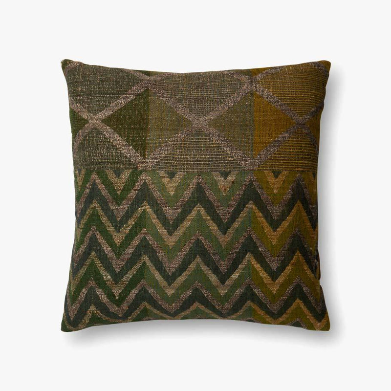 media image for Green & Multi-Colored Pillow 278