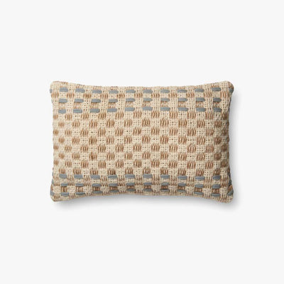 product image of ed pillow in slate multi by ellen degeneres for loloi 1 599