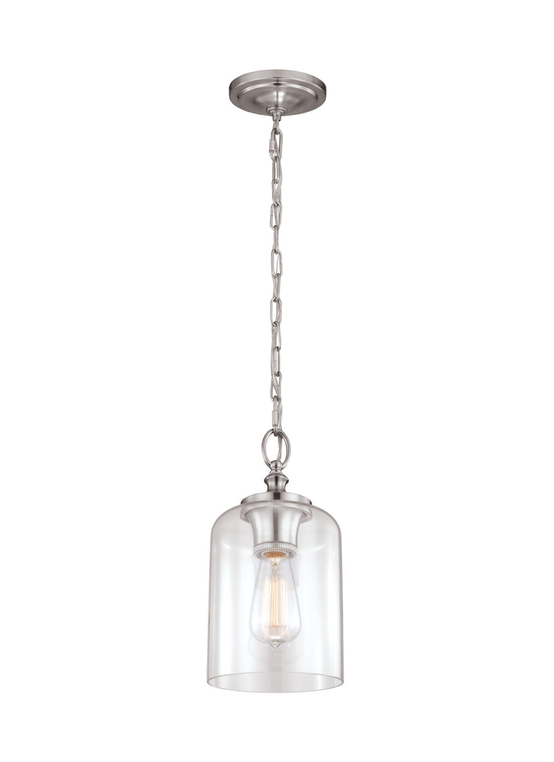 media image for Hounslow Clear Glass Mini Pendant by Feiss 245