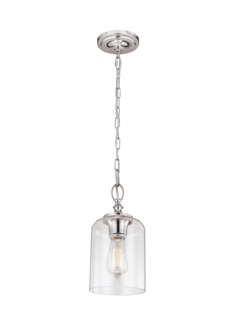 media image for Hounslow Clear Glass Mini Pendant by Feiss 279
