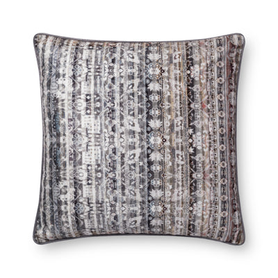 product image of Grey Pillow by Loloi 530