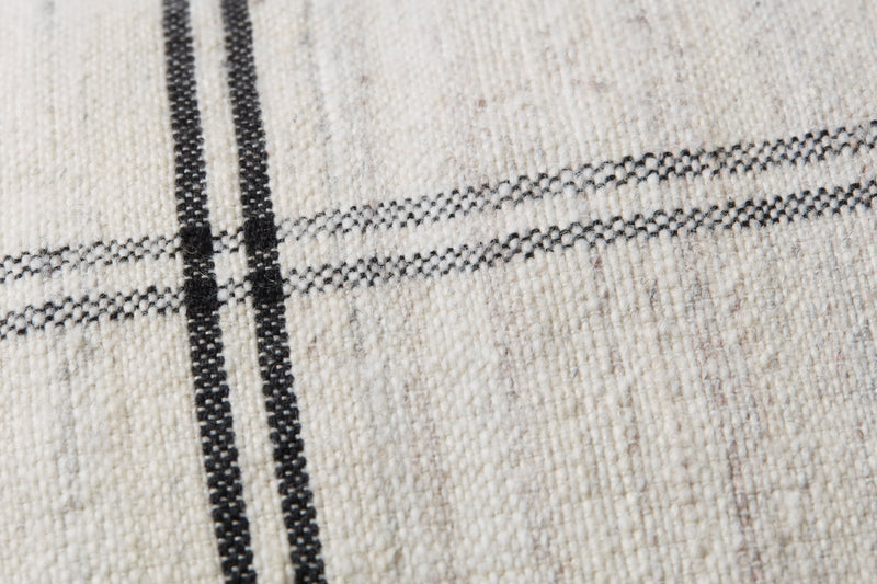 media image for Bell Hand Woven Black White Pillow By Amber Lewis X Loloi P143Pal0024Blwhpi29 2 22