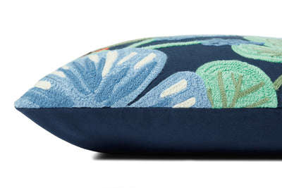 product image for Embroidered Navy/Multi Color Pillow 2 69