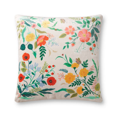 product image of multi color pillow by rifle paper co x loloi p190prp0024ml00pil3 1 531