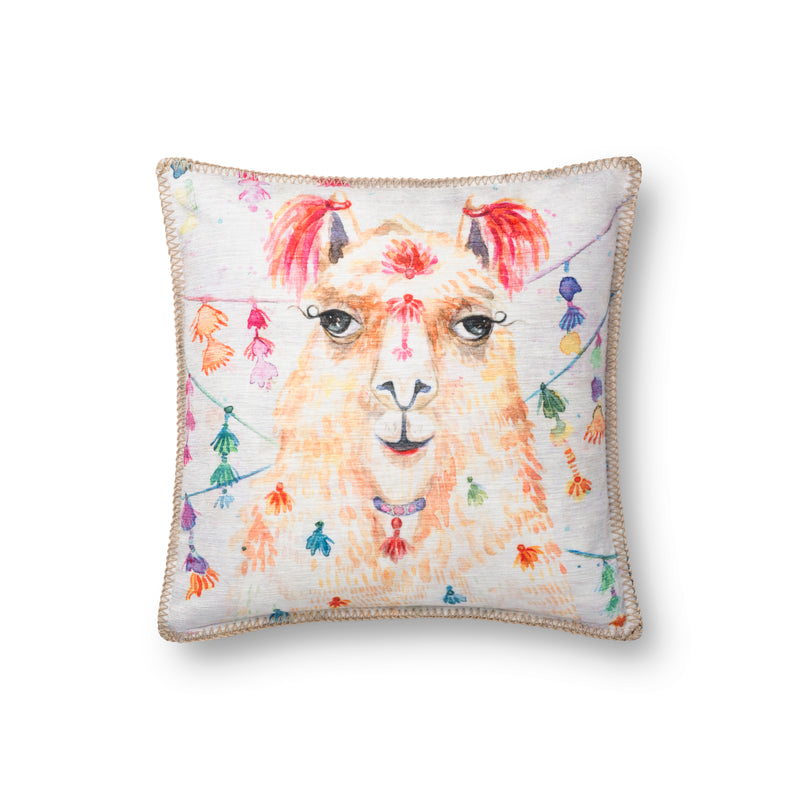 media image for Multi Colored Indoor/Outdoor Pillow by Loloi 242