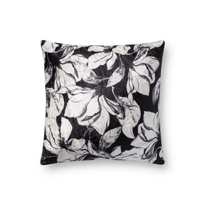 product image of Black & White Pillow by Loloi 558