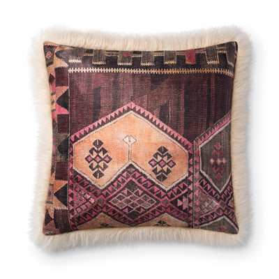 product image of Multi & Ivory Pillow by Loloi 513