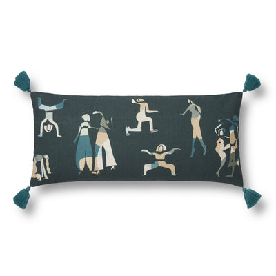 product image for Teal/Multi Color Pillow 1 63