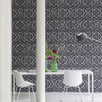 product image for Fioravanti Noir Wallpaper from the Minakari Collection by Designers Guild 30