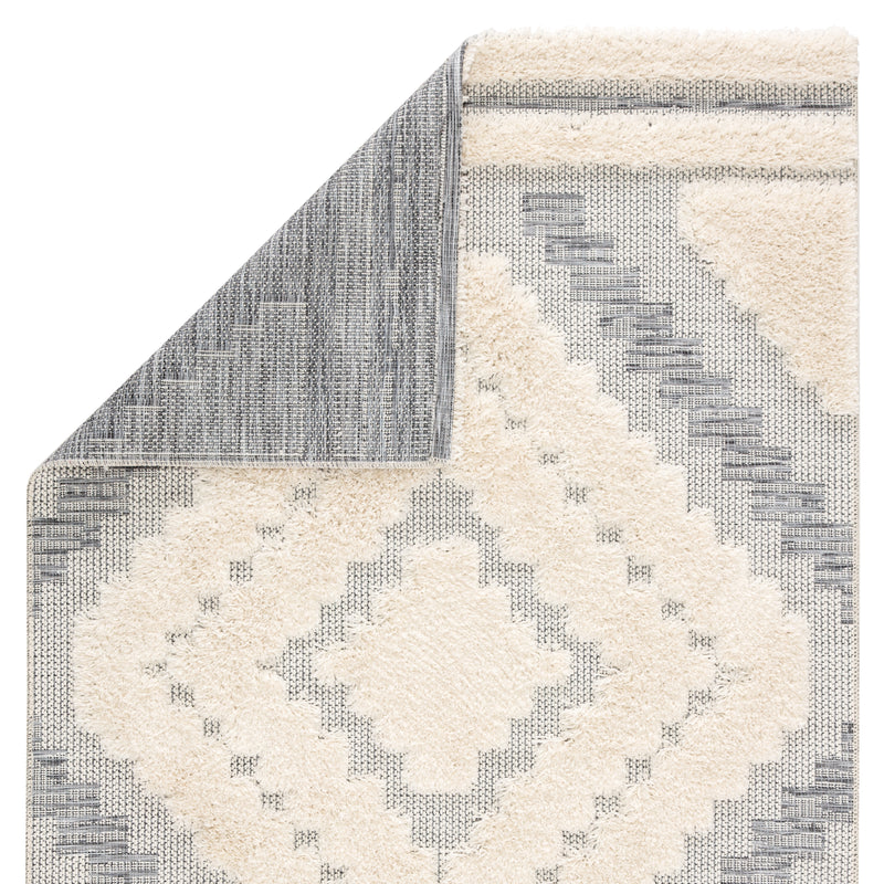media image for sani indoor outdoor geometric gray cream rug design by jaipur 3 211