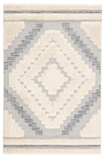 product image of sani indoor outdoor geometric gray cream rug design by jaipur 1 571