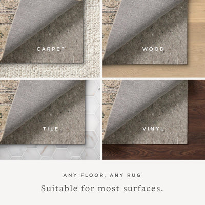 product image for cushion grip all surface grey rug by loloi pad6fpad2gy00a0e0 3 13