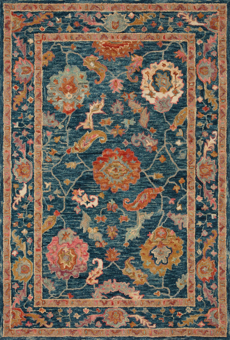 media image for Padma Rug in Marine / Multi by Loloi 24
