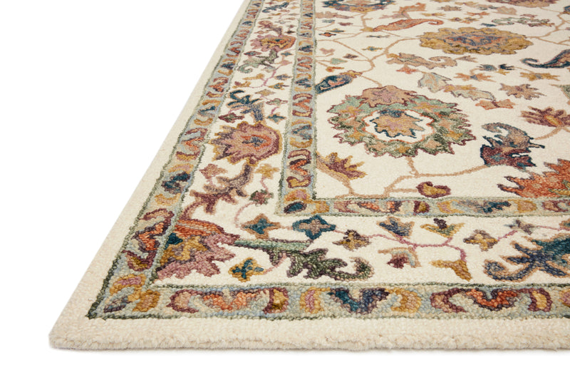 media image for Padma Rug in White / Multi by Loloi 261