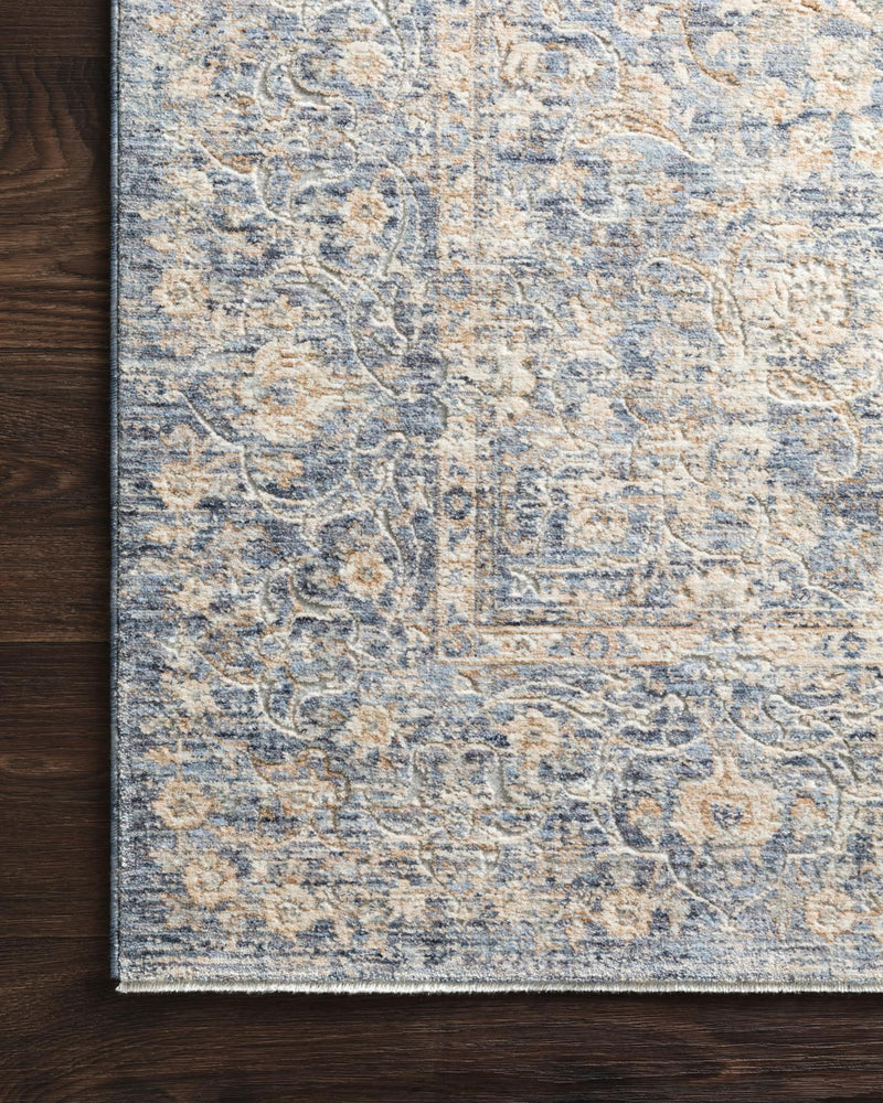 media image for Pandora Rug in Blue & Gold by Loloi 232