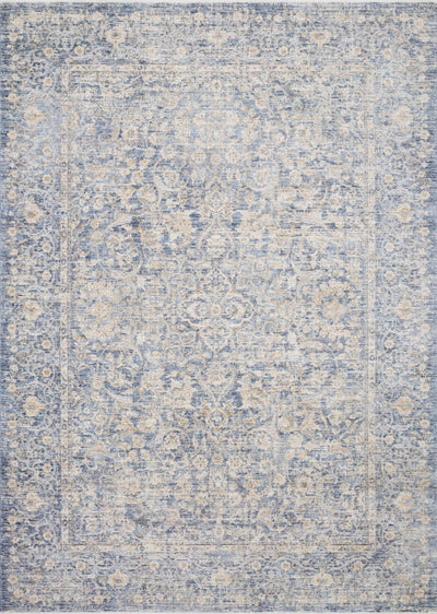 product image of Pandora Rug in Blue & Gold by Loloi 58