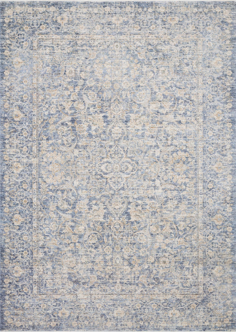 media image for Pandora Rug in Blue & Gold by Loloi 232