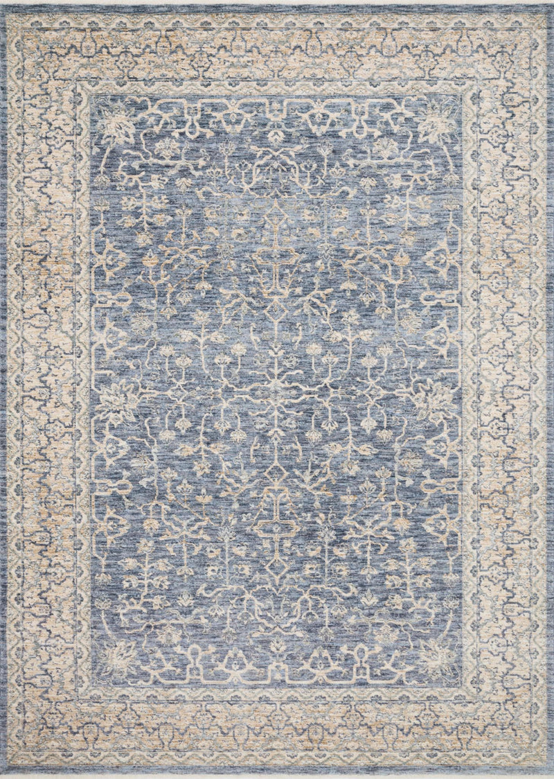 media image for Pandora Rug in Dark Blue & Ivory by Loloi 215